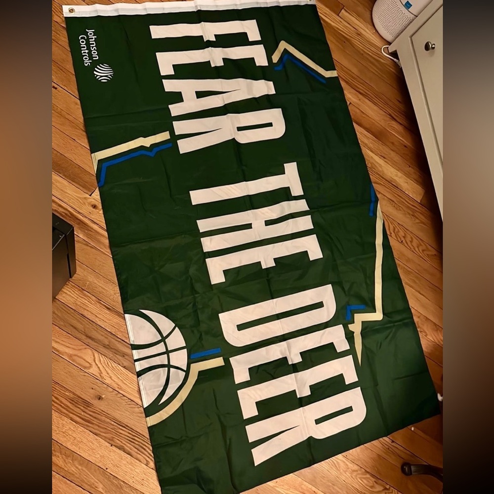 Milwaukee Bucks Playoff Flag
